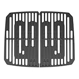 Heimlyn Gusseisen Grillrost für Weber Pulse 2000 Gasgrill, Emailliert Grillrost Ersatz für Weber Pulse 2000, Gusseisen Griddle Ersatzteile