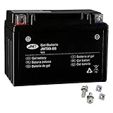 Spannung: 12 Volt, Kapazität: 8 Ah, Energieleistung: 96 Wh, Startstrom: 110 A, Länge: 151 mm, Breite: 87 mm, Höhe: 105 mm, Gewicht: 3,5 kg, Anschluss: von vorne , von oben, Pluspol: links, Minuspol: rechts