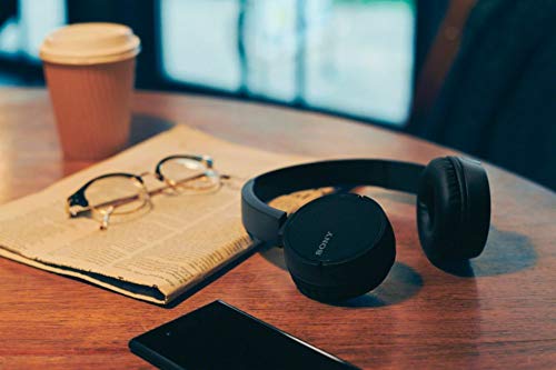 Sony Whch510B Bluetooth On-Ear Headphones Wireless Nfc With 20 Hours Battery Life - Black (International Version) #TOP6