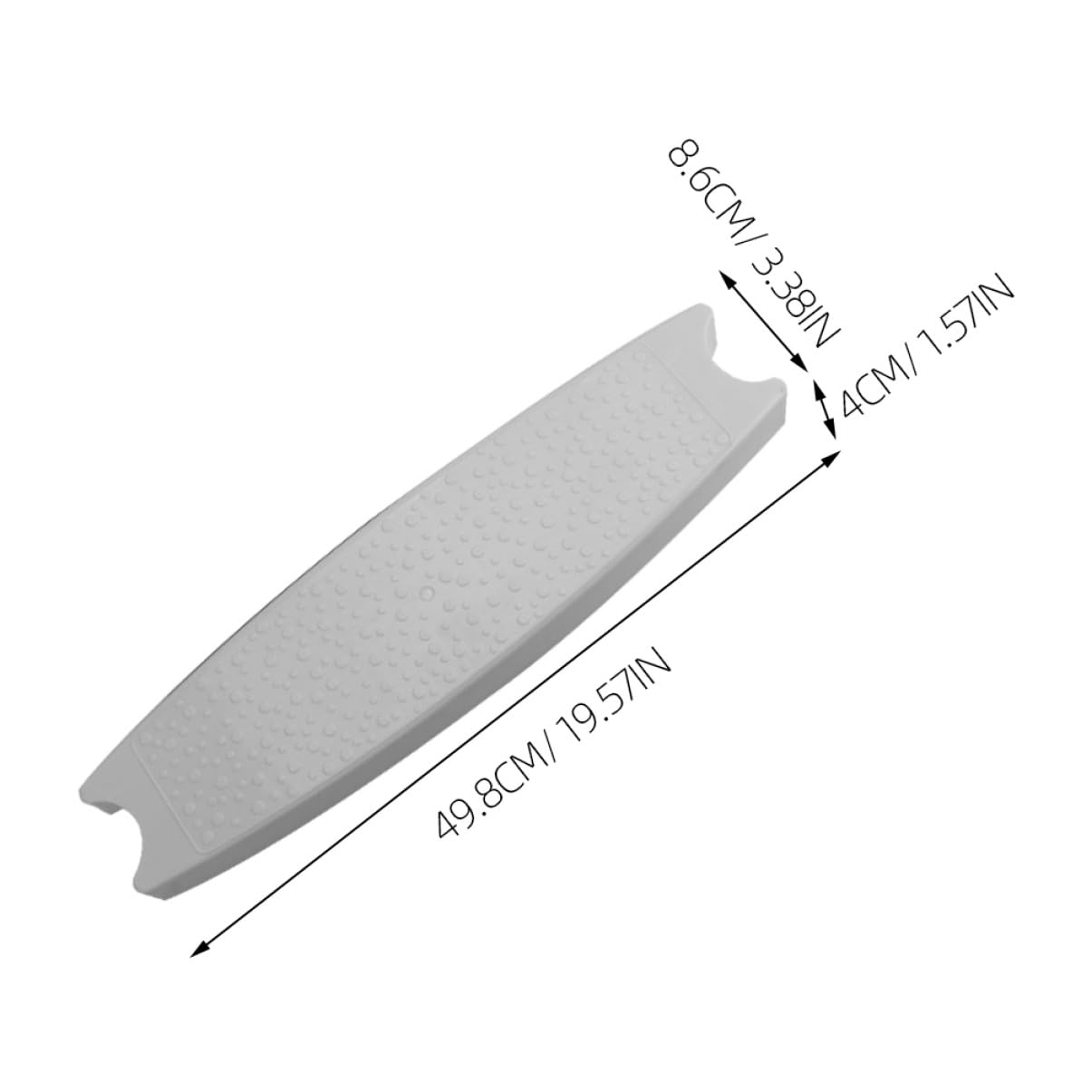 PartyKindom Marche de Piscine Antidérapante en Abs, Pédale de Rechange pour Échelle, Installation Facile, pour Piscine, Lot de 3 Set de Set de Pièces