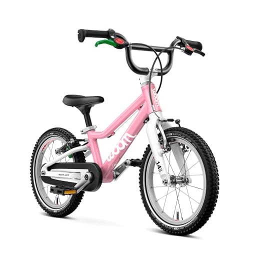 woom GO 2 14-Inch Kids Bike Pink