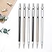 6Pcs 0.5 Mechanical Pencil Metal Automatic Pencil Carpenter Drafting Pencil