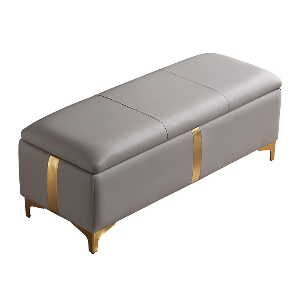 Banc à langer pour entrée avec coffre de rangement et assise
