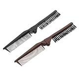 SMASOLO 2個折りたたみヘア コーム の デュ 旅 や のヘア に で持 利