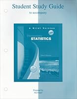 Student Study Guide to Accompany Elementary Statistics: A Step By Step Approach, Brief Version 0073283487 Book Cover