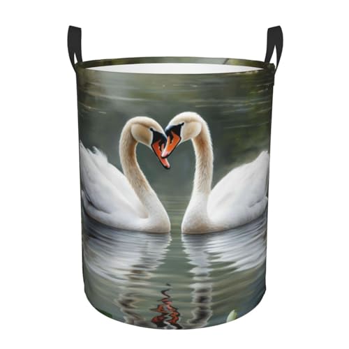 Panier à linge pliable grand format autonome avec poignées
