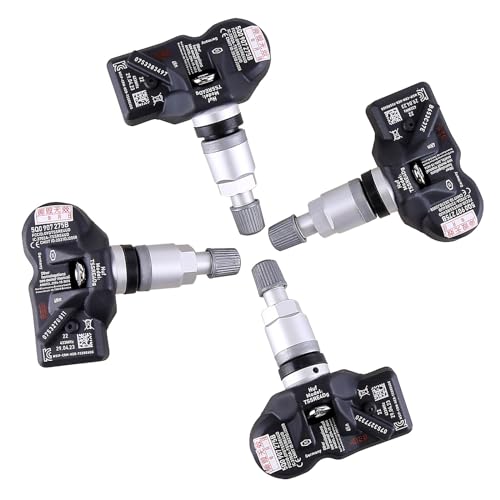 EUWLY 4Stück 5Q0907275B Reifendrucksensoren 433MHz Kompatibel für VW Passat Porsche Skoda Seat