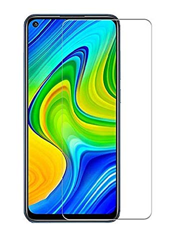 Image of dd son case friendly tempered glass for redmi note 9 (2020) [full screen coverage except edges] transparent