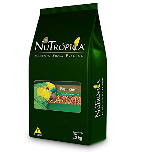 Ração Nutrópica Com Frutas Para Papagaios 5kg