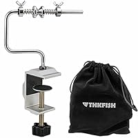 THKFISH Schnurspulgerät mit Klemme Handhaspel Angelschnur Spool Spooler System Klammer A-Lange Line Spooler