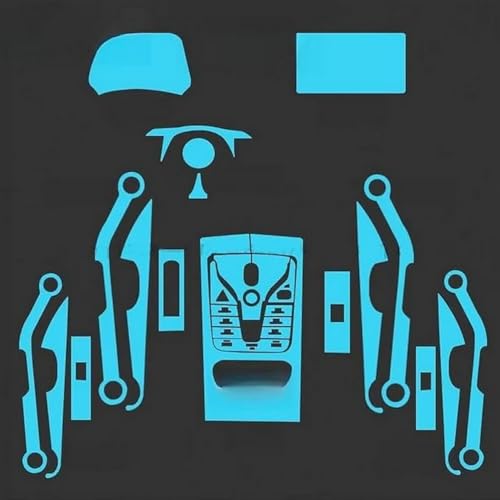 Película protectora de TPU transparente premium para BYD Atto 3 LHD 3