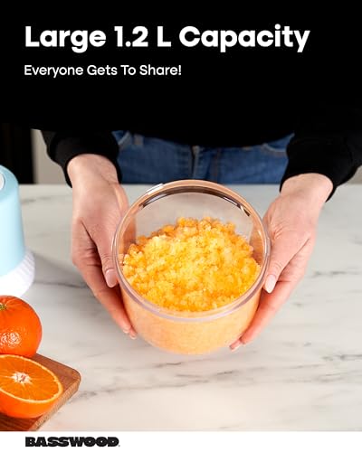 Basswood ICE SHAVER Snow Cone Machine With Ice Cube Tray thumb #4