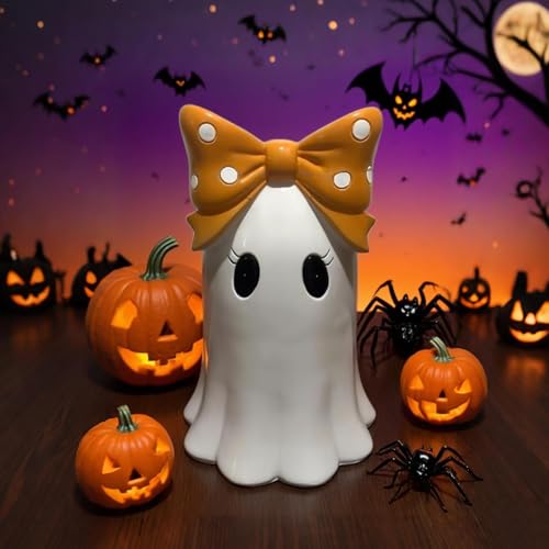 Statue d'Halloween mignonne avec finition artisanale durable - 8