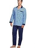 Jockey Men's Woven Long Sleeve Pajama Set