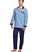 Jockey Men's Woven Long Sleeve Pajama Set