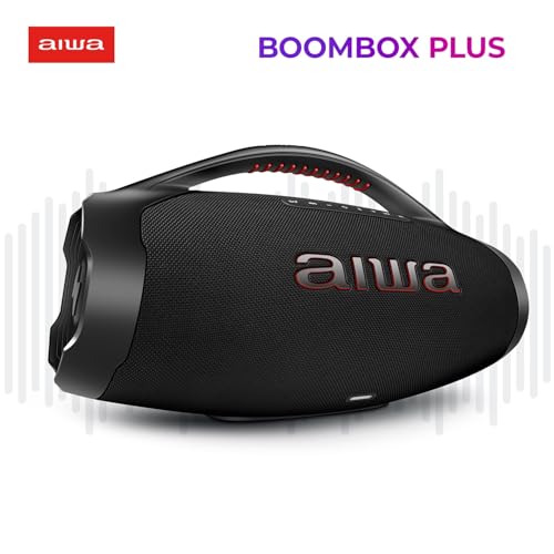 Caixa de Som Boombox Plus AIWA BBS-01-B