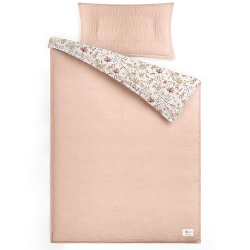 lulumoon Kinderbettwäsche 100x135 mit Kissenbezug 40x60: Baby Bettwäsche Set Jersey Oeko-Tex Baumwolle - Weich und Hoch Elastisch - 4-Jahreszeiten Bettwäsche für Kleinkinder im Vorschulalter lulumoon Kinderbettwäsche 100x135 mit Kissenbezug 40x60: Baby Bettwäsche Set Jersey Oeko-Tex Baumwolle - Weich und Hoch Elastisch - 4-Jahreszeiten Bettwäsche für Kleinkinder im Vorschulalter