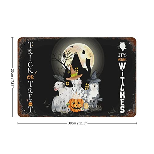 Plaque en métal Halloween Jack O Lantern cadeau propriétaire