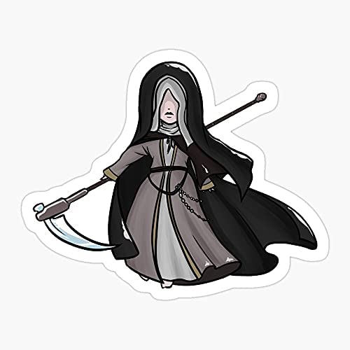 Pack of 4 3'' Sticker Pack - Sister Gaming Ariandel Souls Kawaii Video Boss Dark Father Friede Game - Sticker Decal Vinyl