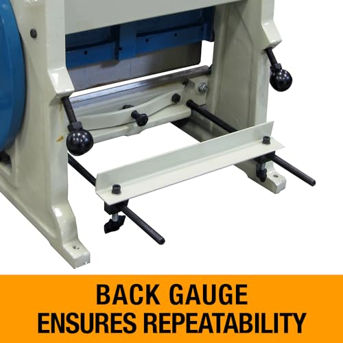 Miniatura 3 de Baileigh Rollo de freno de cizallamiento de 12 pulgadas, acero suave calibre 20 (modelo SBR-1220)