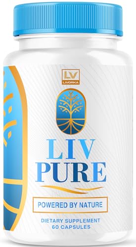 LIVORKA 1 Pack - Liv Pure - Liv Pure Reviews Liv Pure 60 Capsules for 30 Days Liv Pure Pills Liv Pure Pills Reviews Livpure Pills Livpure Pills.