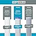 NU Aqua Whole House Water Filter System Replacement Set - 3 Stage Kit - Includes Sediment, Granular Activated, and Carbon Block Filters - Home Universal RO Filtration Cartridge Pack