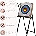 S F Archery Targets for Backyard with 20 pcs Archery Paper Targets and Arrow Puller Target Nail, Water Proof Straw Target for Youth Beginner Adult Outdoor Shooting Practice