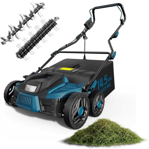 Grelawner 15.5 Amp 16-Inch Electric Dethatcher and