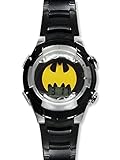 DC Comics Batman Flashing LCD Watch (Black/Silver)