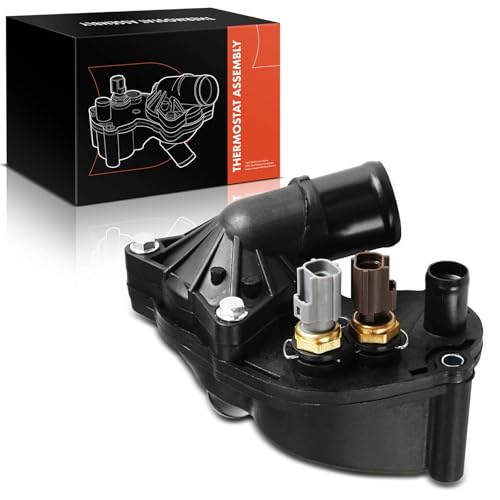 A-Premium Engine Coolant Thermostat Housing Assembly Compatible with Ford Explorer Ranger Explorer Sport Trac Mazda B4000 Mountaineer 2000-2008 V6 4.0L by A-premium - Image 9