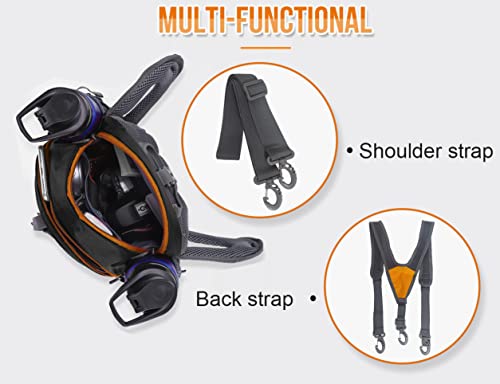 Hiking Fanny Pack With Water Bottle Holder 5L Waist Pack Outdoor Women Men Large - 3 Ways To Carry Bag #TOP5