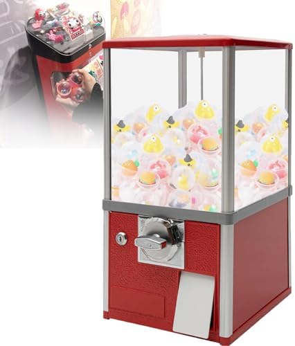 Bubble Gumball Dispenser Machine for Candy, Nuts & Capsules - Fun Vending Toy for Kids, Perfect for Parties & Events, Easy to Use, Great Gift Idea