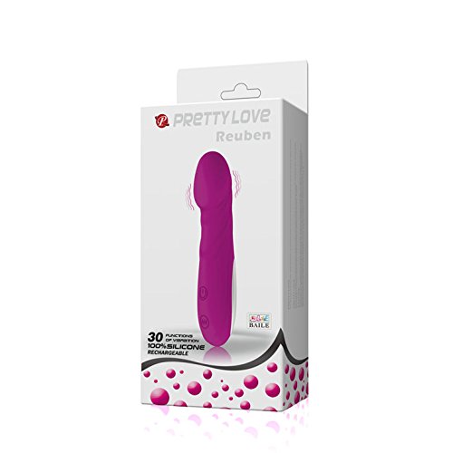 Vibrador Silicone Recarregável 30 níveis de vibração - 5393