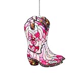 HeartMade Gifts Personalized Cowboy Boots Hologram...