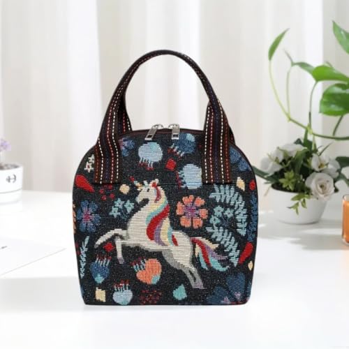Butterfly Pattern Woven Handbag Fashionable Ethnic Style - Suitable Casual Carry Bag for All Your Daily Activities3