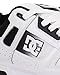 DC Men's Stag Skate Shoe, White/Black, 9.5