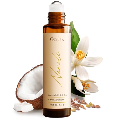 Gya Labs Neroli Roll On, Neroli Perfume Oils for Women