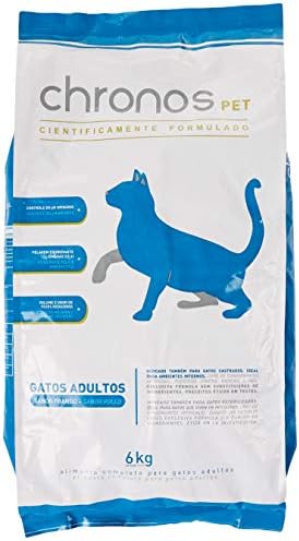 Chronos Ração Super Premium Para Gatos Adultos Castrados - 6Kg