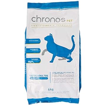 Chronos Ração Super Premium Para Gatos Adultos Castrados - 6Kg