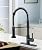 ???????????????????????????????? ???????????????????? ???????????????????????????? ???????????????????????? Kitchen Sink Faucets with Pull Down Sprayer and Deck Plate Single Handle Faucet for Kitchen Sink Commercial RV High Arc Spring Sink Faucets
