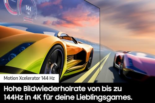 Samsung Neo QLED 4K QN90D Fernseher 85 Zoll, Neural Quantum 4K AI Gen2 Prozessor, Mini LED TV, AI Upscaling, Smart TV, Dolby Atmos, Gaming Hub, GQ85QN90DATXZG, Deutsches Modell