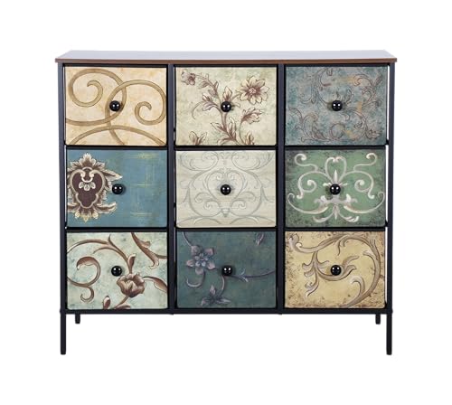 Image of Amazon Brand - Umi Fabric Chest of Drawers for Storage Closet Storage Units Dresser Storage Organizer Chest of Drawers Storage Organizer for Living Room Bedroom Wardrobe Clothes Book - 100x29.8x89cm
