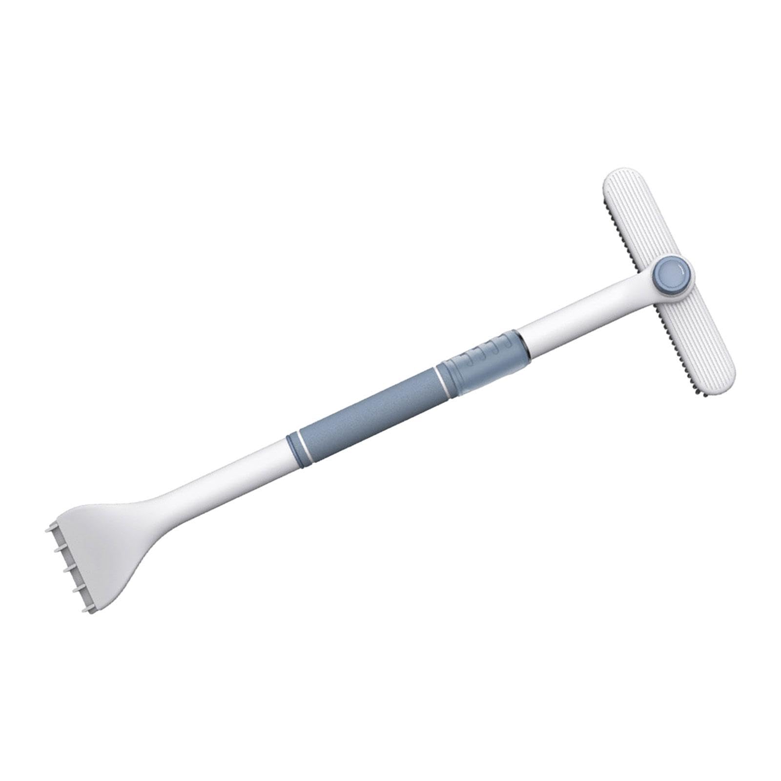 Merishopp Extendable Ice Scraper Snow Brush Ice Scraper with Brush for Car Windshield White-picture-14