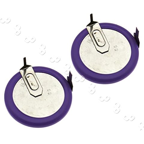 2Pcs ML2020 Mini Battery Compatible with BMW E46 E60 E90 Remote Key Fobs Cover