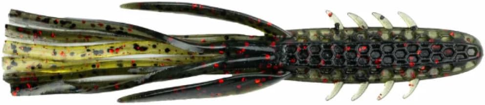 NetBait HexTek Big Boar | Tube-Hawg Hybrid Creature Bait | Soft Plastic for Flipping & Dragging | Cali Craw, 4 1/2-Inch