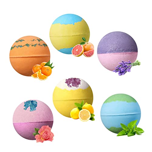 FRCOLOR 6pcs Adorable Bath Spa Supply for Relaxation Natural Ingredients Lemon