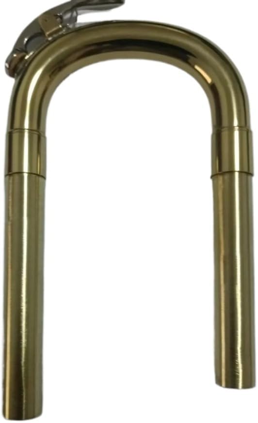 Trumpet Tuning Tube Brass Instrument Accessory Interface Diameter Design Replacement Tuning Slide Tube for Trumpet Airflow Adjustment Practice Rehearsal