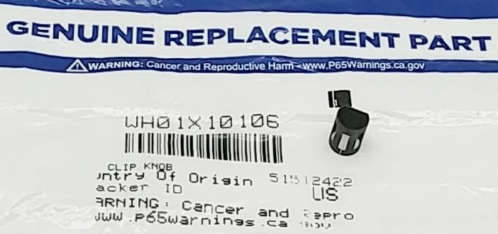 WH01X10106 Washer/Dryer/Stove Control Knob Insert Clip - New - Genuine OEM - R8-B16R e - EA251111