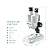Aomekie® Microscope 20X 50X with 10Pcs Slides Insect Specimen Stereo Microscope with WF eyepieces LED Light Source Portable Stereoscope 12Pcs Mineral specimens
