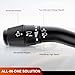 Nilight Turn Signal Switch Compatible with Ford 1999 2000 2001 2002 2003 2004 F150 F-150 F-250 F-350 F-450 F-550 Super Duty F650 F750 Lincoln Blackwood Windshield Wiper Combination